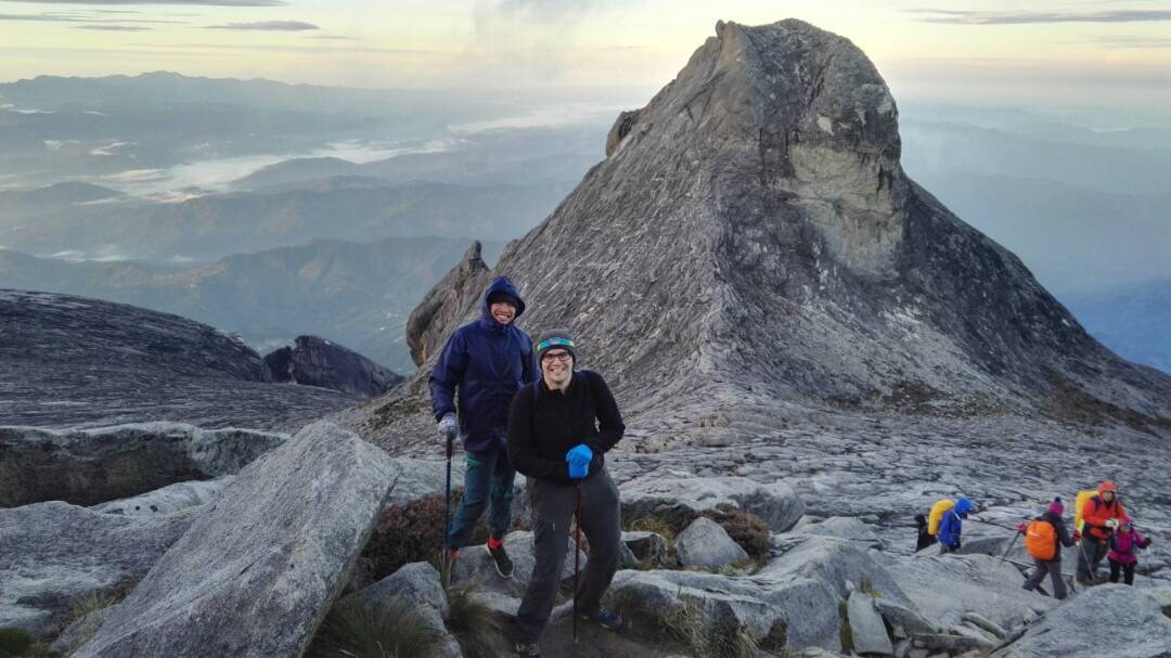 Photo from the summit of Mt. Kinabalu